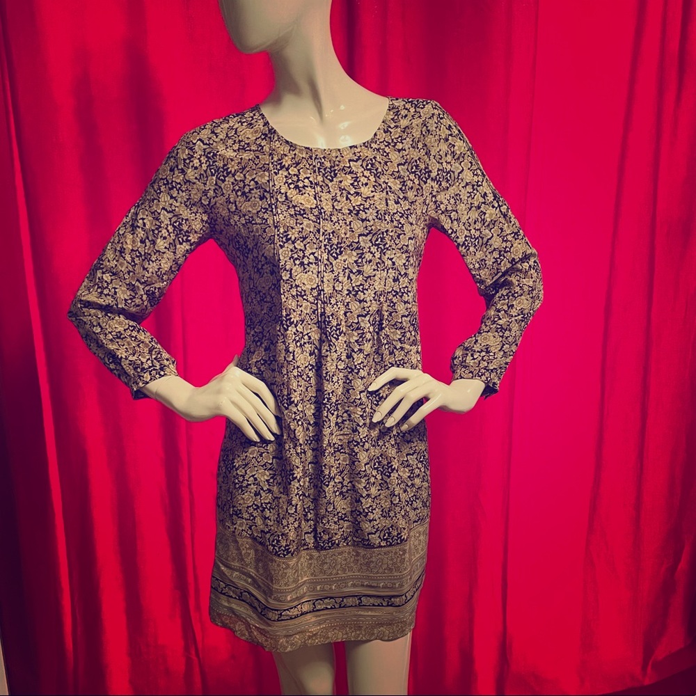 Lucky Brand Silk Mini Dress XS